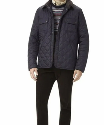 Black ~ Barbour TINFORD Quilted Jacket MSRP $ 285 BritishClassic