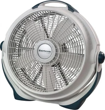 Floor Fan Air Circulator Wind Tunnel Machine Round Home Garage Cooler 3 Speed 20