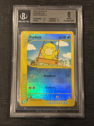 Psyduck graded BGS 8 for sale on eBay