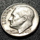 1975D Roosevelt Dime 10 Cent U.S America SILVER COLOR UNITED STATES 10c Coin