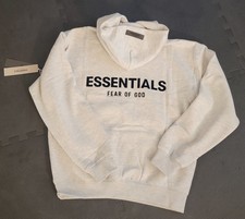 Essentials FEAR OF GODS Hoodie LT Otmeal XS- Authentic