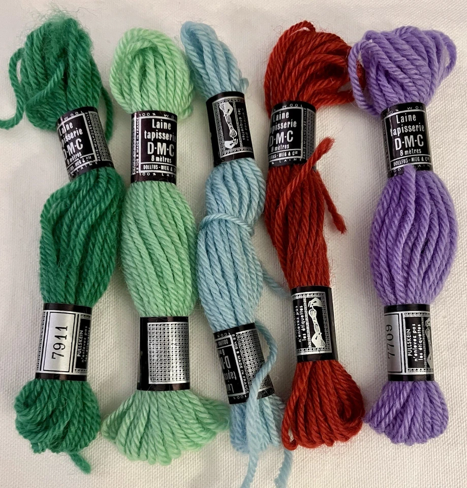 Big Lot of 21 Vtg Embroidery Floss Thread & 5 Yarn Lily J&P Coates Many Colors - Image 2 of 4