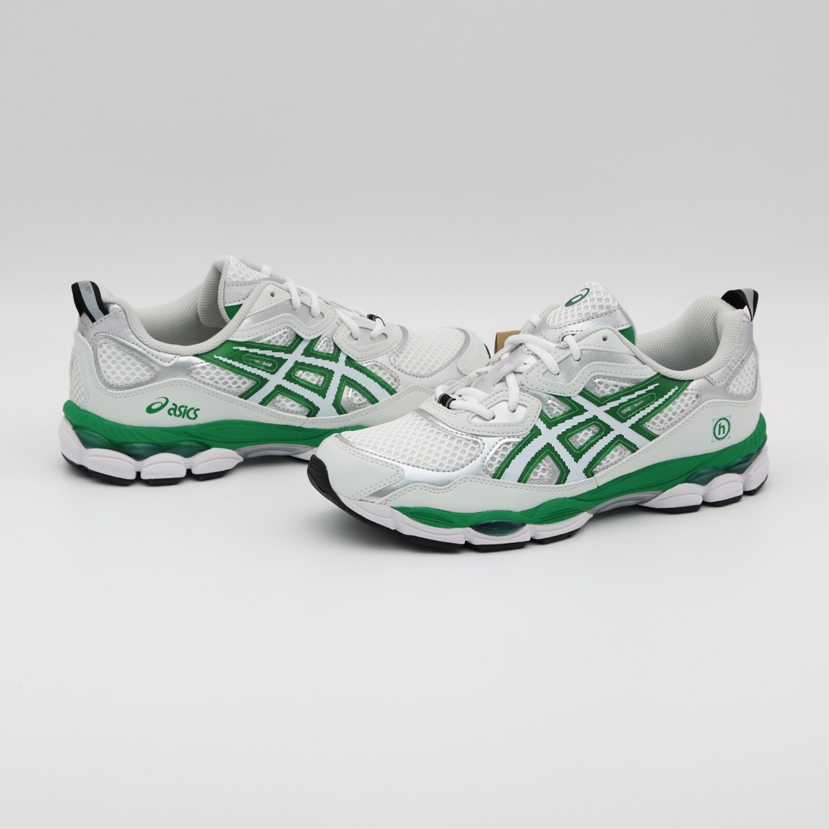 1201B001-100 Hidden NY Asics Gel-NYC White Green (Men's) | eBay