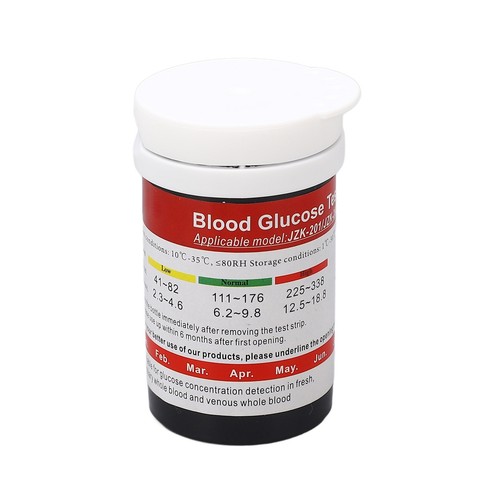 Kit Misuratore Glicemia Accurato Con 50pz Strisce Reattive Lancette Lancia Caldo Nuovo - Foto 4 di 24