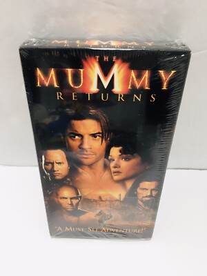 The Mummy Returns VHS 2001 PART 2 Brendan Fraser BRAND NEW SEALED RARE ...