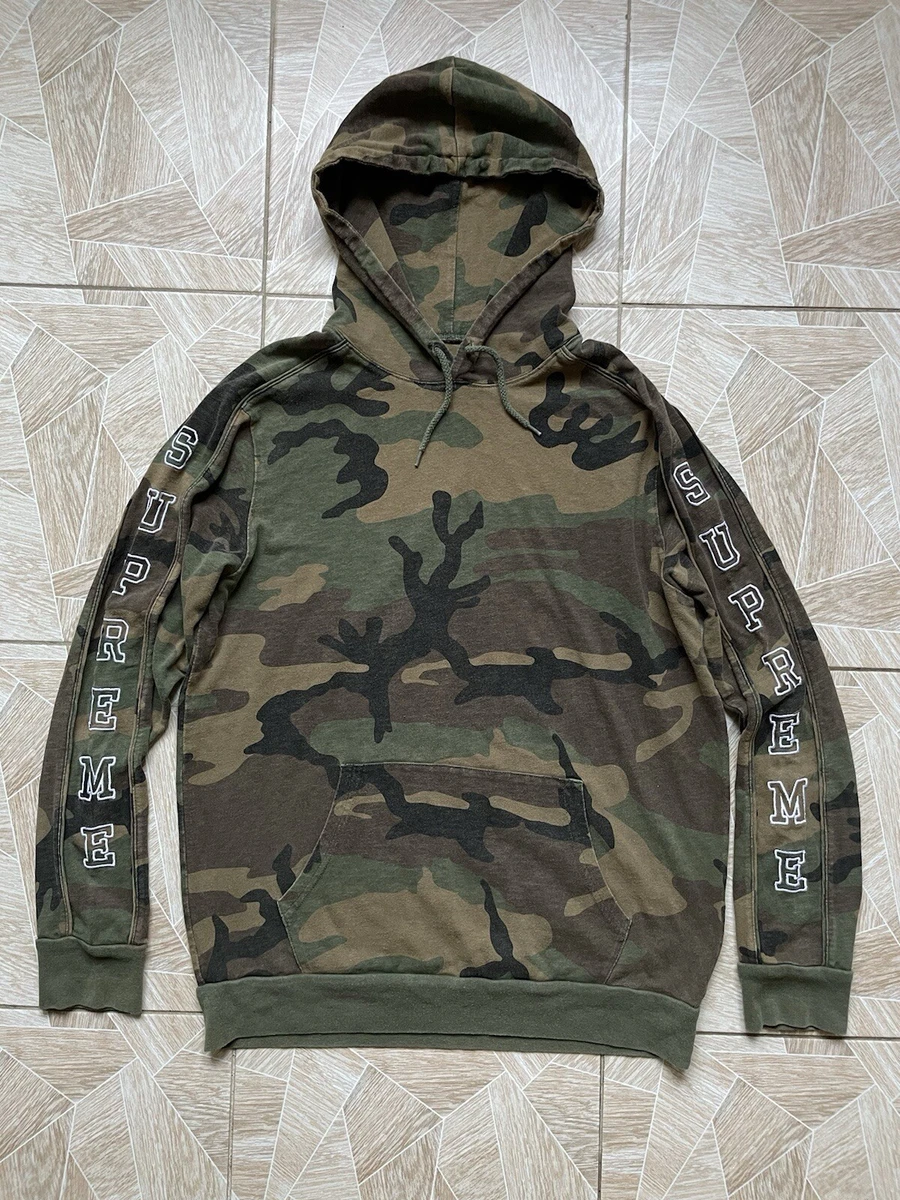 Supreme Camouflage Regular Size Hoodies & Sweatshirts for Men for