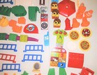 Lego Duplo Lot - Genuine Special Pieces-printed signs, and more! 225 Pieces !!!! — photo 5