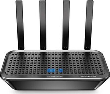 Rock Space WiFi Router-AC2100 WiFi Router w 4 Gigabit LAN Ports for 60 Devices
