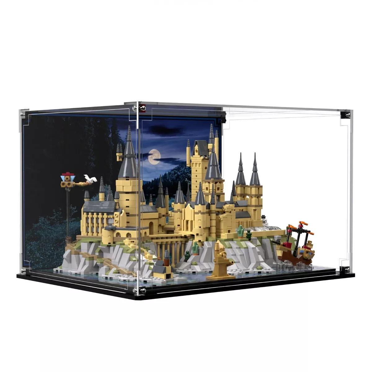 We Build The LEGO Hogwarts Castle and Grounds, A Showcase of