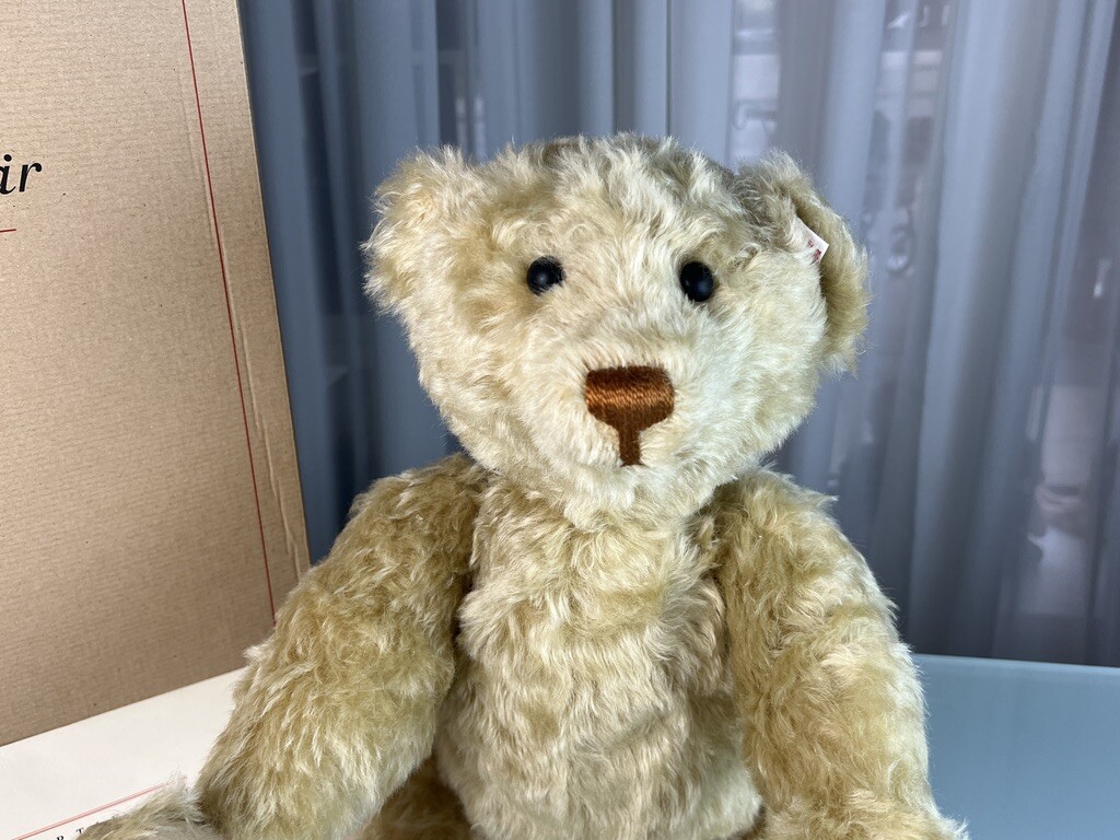 限定 steiff ぬいぐるみ teddy bear 2005 専用袋あり Steiff 1910 Replica Teddy Bear - limited edition collectable