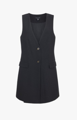 Aligne Kim Waistcoat Dress - Size UK 10
