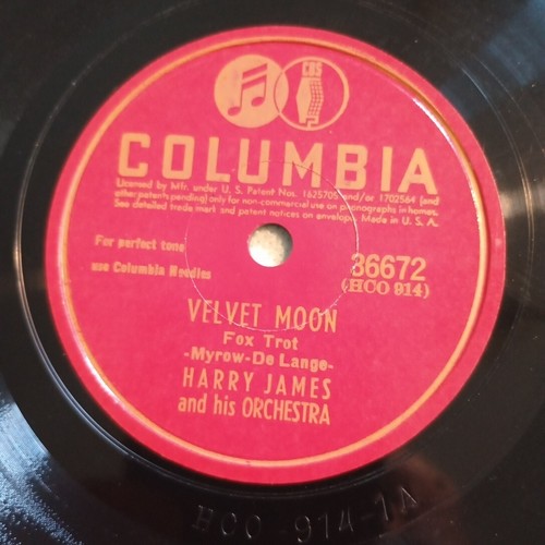 Harry James And His Orchestra – Prince Charming/Velvet Moon 1943 Columbia 36672 - Picture 4 of 6