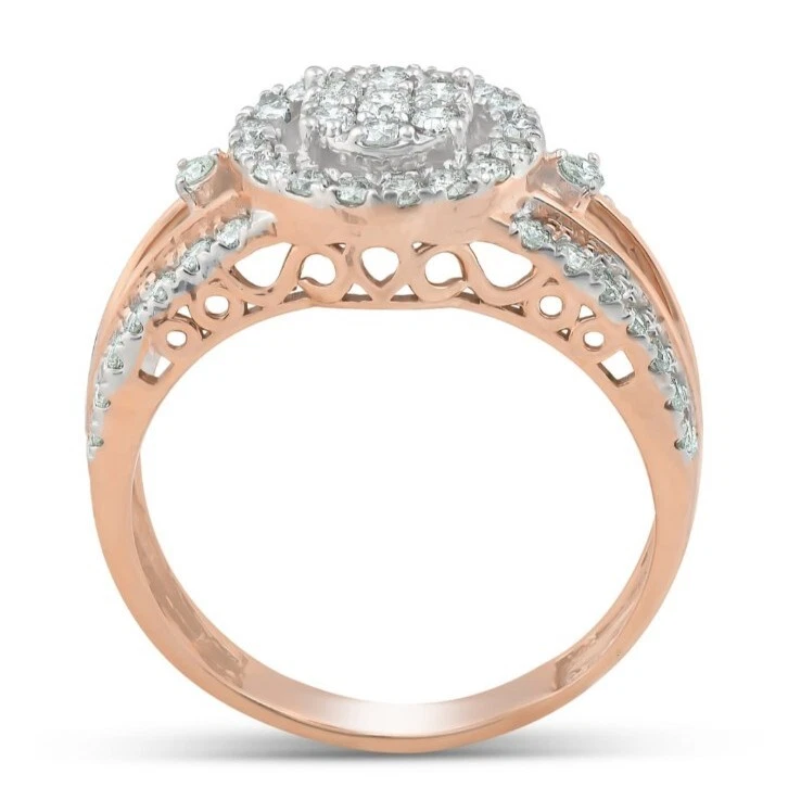 10k 3/4 Carat Rose Gold, Yellow Gold, White Gold All Sizes - Image 3 of 3