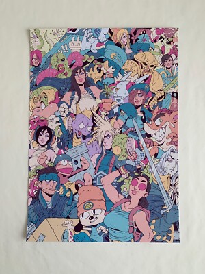 All Stars by Sam McKenzie | A3 Print | [lock-on] Volume 001 Lost