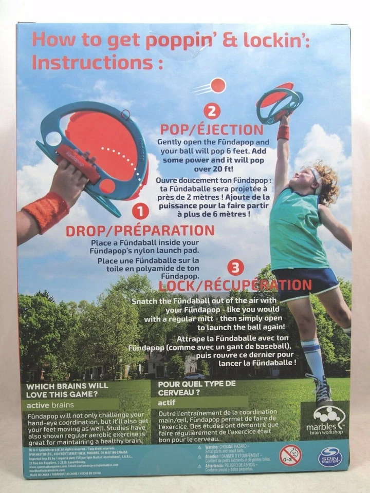 Spin Master Fundapop Active Ball Catching Game Ages 8+ 1-2 Players - Image 2 of 4