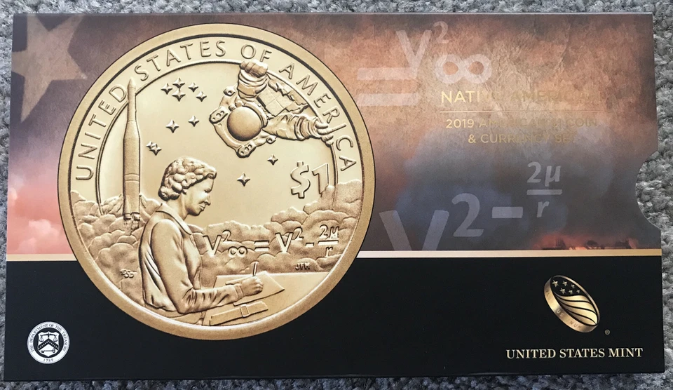 2019 Native American Coin Currency Set Enhanced Sacagawea 19NR *CENTERED NOTE* - Image 2 of 4