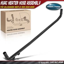 HVAC Heater Hose Assembly Radiator Hose for Volkswagen Beetle 1999-2005 L4 1.8L