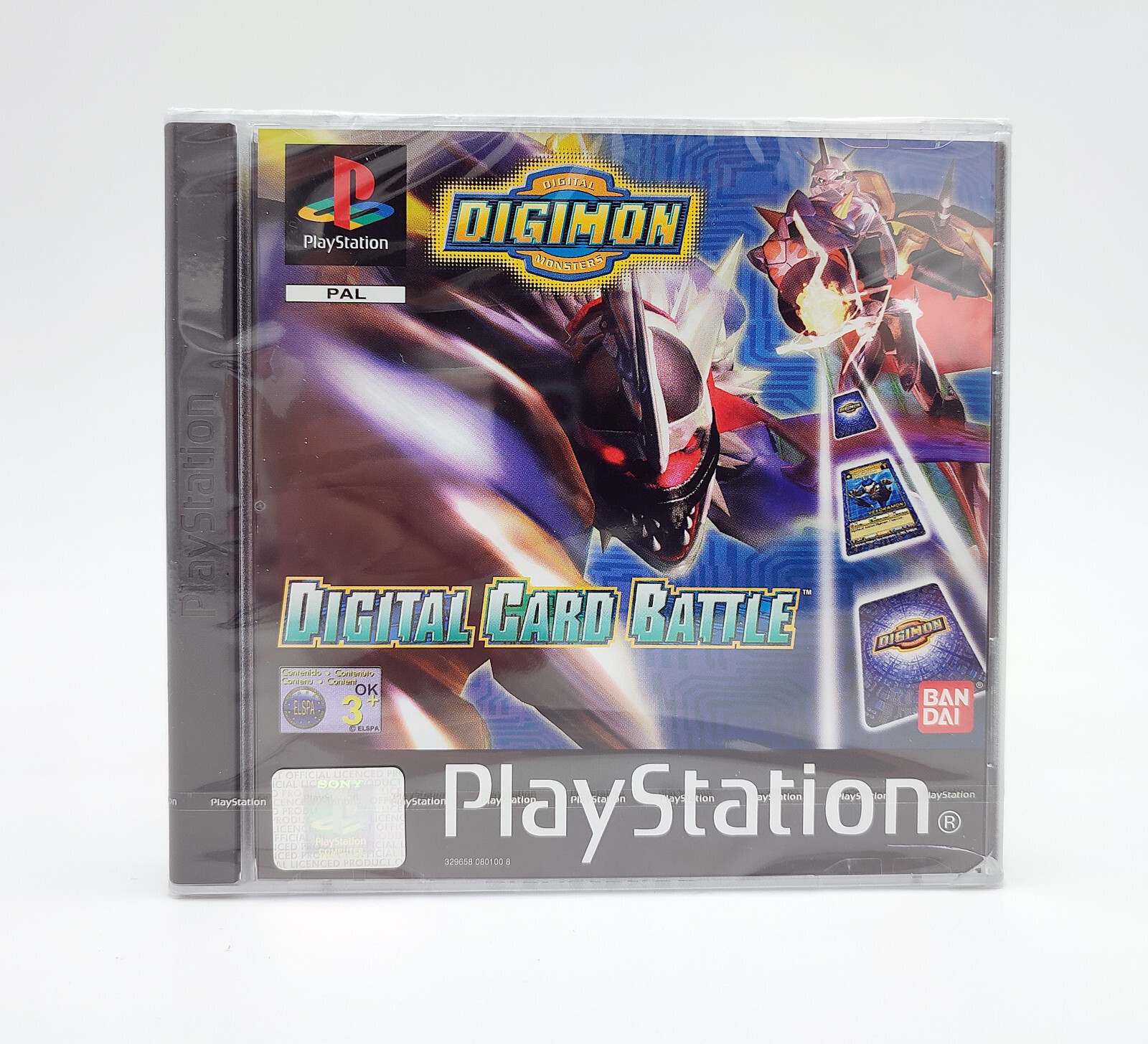 DIGIMON Digital Card Battle PS1 PAL FR Neuf Sous Blister Factory Sealed
