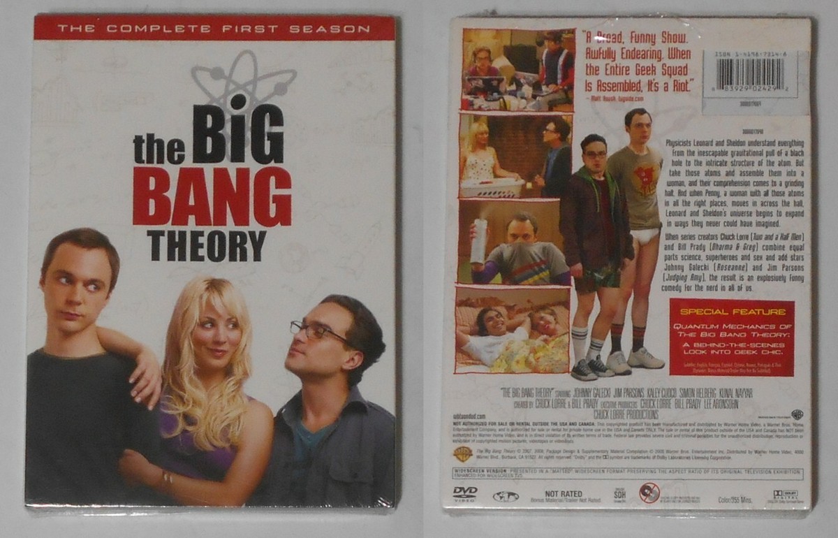 The Big Bang Theory first season - sealed U.S. dvd | eBay