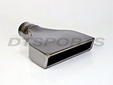 Dt-027sbm Camero Black Chrome 1 Piece Slanted Exhaust Tip 2.25 Inlet 10 Long Dt-027sbm Camero Black Chrome 1 Piece Slanted Exhaust Tip 2.25 Inlet 10 Long