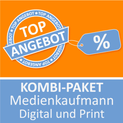 Kombi-Paket Medienkaufmann Digital und Print - Lernkarten Prüfung Prüfungsvorber