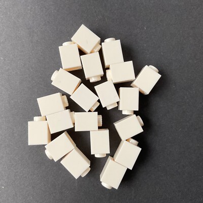 20 Lego Bausteine 1x1 weiss NEU 3005 Basic Steine Grundsteine