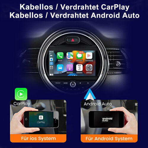 64GB Für BMW MINI Cooper F55 F56 F57 NBT 14-18 Carplay Autoradio Anroid GPS NAVI - Bild 5 von 14