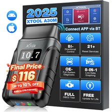 2025 XTOOL A30M Auto Bluetooth Diagnostic Too...