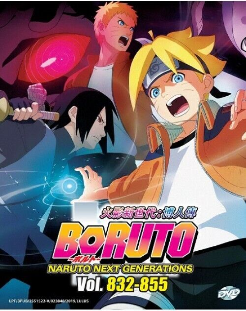 BORUTO: Naruto Shippuden Next Generations BOX 35 ( VOL.952-975END ) DVD  FREESHIP