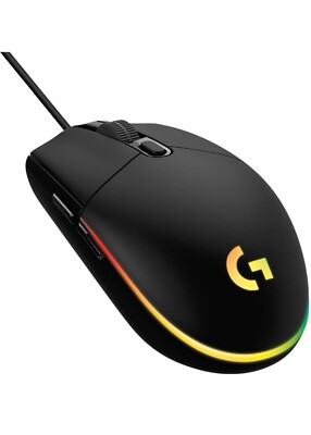 Logitech Gaming Maus G102 Lightsync Für Rechtshänder Optik 6 Schaltflächen Kabel