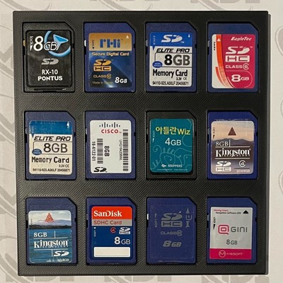 SD Flash Memory Card, 4gb 8gb, Tested, Formatted, Random Selection