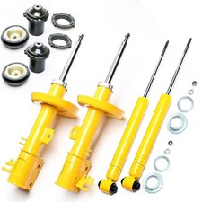 4X TA SPORT-STOßDÄMPFER GAS VORNE HINTEN + DOMLAGER VA - OPEL VECTRA B