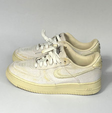 Size 7 - Nike Stussy x Air Force 1 Low Fossil for sale online | eBay