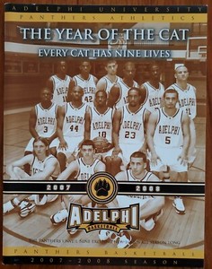 2007-08 ADELPHI UNIV PANTHERS MEN'S BASKETBALL MEDIA GUIDE