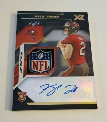 2021 XR NFL Shield Rookie Auto Kyle Trask 1/1 