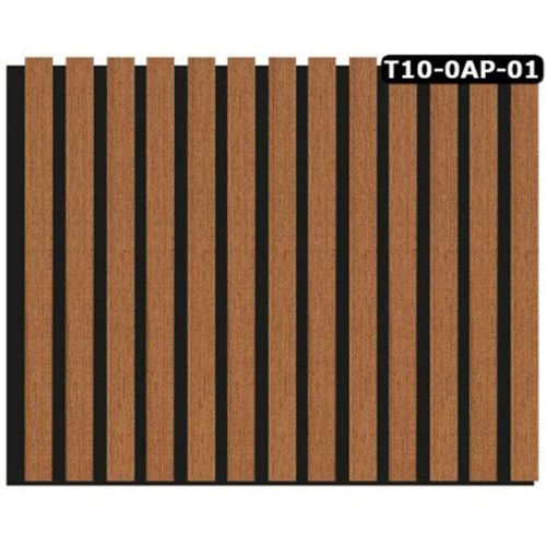 Pannello ACUSTICO Euroacustic Flex (1,65mq) a Lamelli in FIBRA DI LEGNO + feltro - Foto 16 di 19