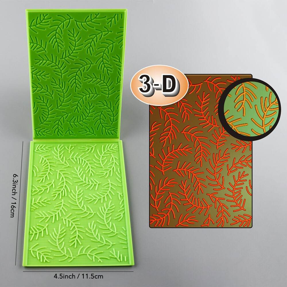 Vintage Flower 3D Embossing Folders Stencil Template DIY Scrapbooking Craft Card