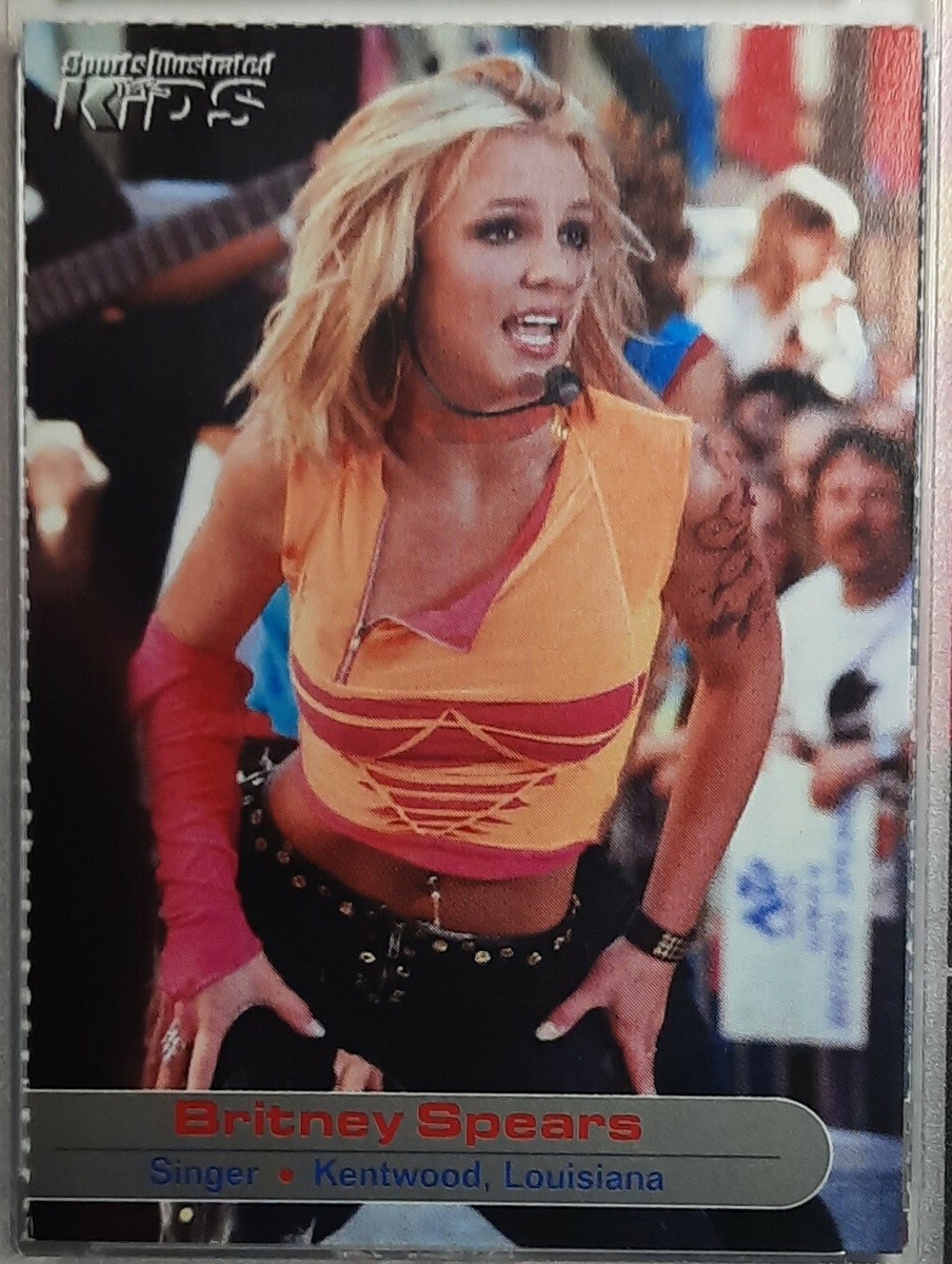 Britney Spears Rookie Card 2001 Sports Illustrated for Kids #43