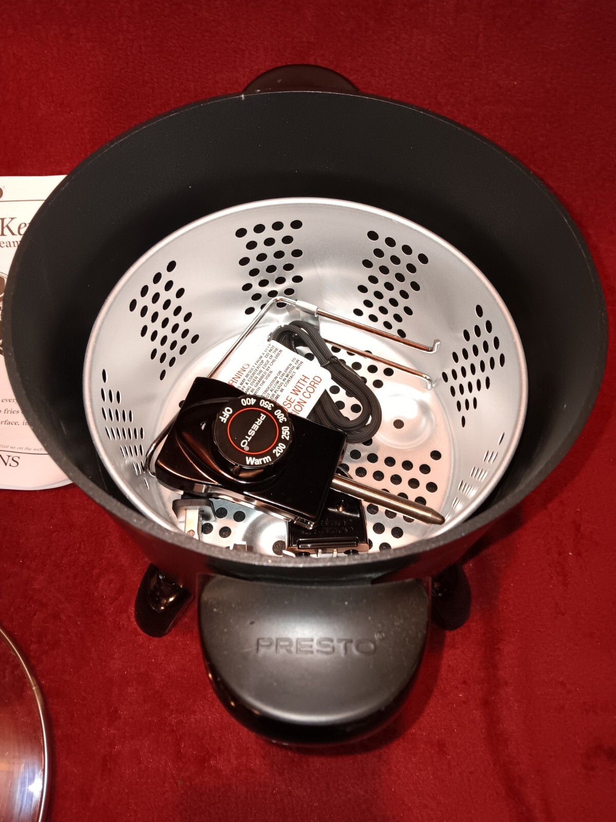 Presto 06006 Kitchen Kettle MultiCooker/Steamer New No Box Please Read