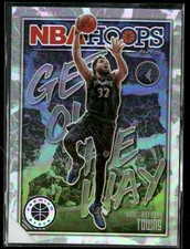 Karl-Anthony Towns 2019-20 Hoops Premium Stock #3 Get Out The Way Holo 1448