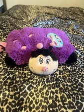 Pillow Pets Pee-Wees Limited Edition Purple Ladybug Plush 2011 Small