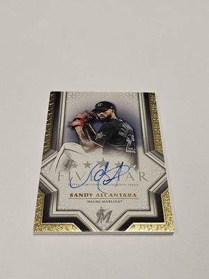2023 Topps Five Star - Autographs Sandy Alcantara #FSA-SAL2 (AU)