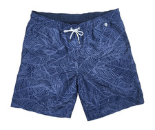 Land's End Men's Board Shorts Medium 32-34 Swim Trunks Blue