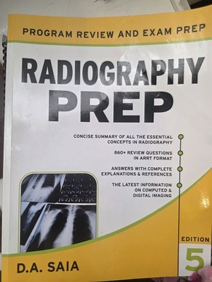Radiography PREP, Program Review and Examination Preparation, Fifth edition 