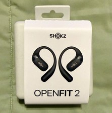 Shokz OpenFit 2 Open-Ear Bluetooth True Wireless Earbuds - Black T910-ST-BK-US 