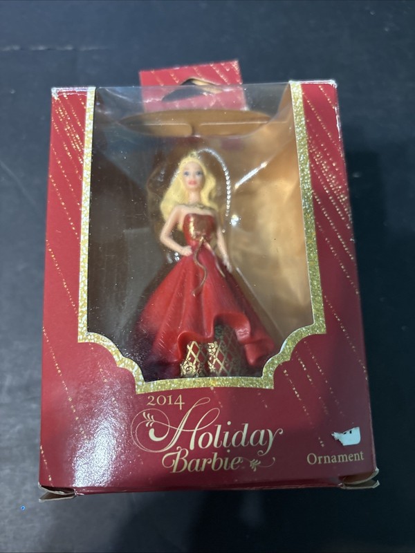 NEW American Greetings Holiday Barbie Christmas Ornament 2014. Sku # 42