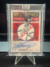 2021 Panini Boys of Summer Auto White Box 1/1 Ken Griffey Jr #BOS-8 Broken Seal