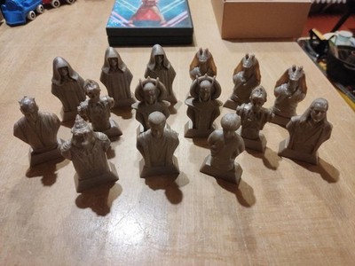 14 Stück Kellogg's Star Wars Büsten 90er