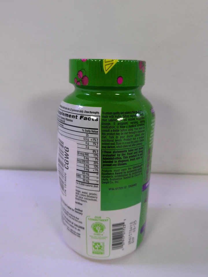 *2025-8-1* Vitafusion Omega 3 Gummy Size 120ct Vitafusion Omega 3 Epa & Dha - Image 3 of 4