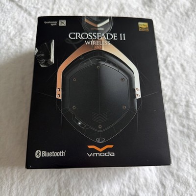 V-MODA Crossfade 2 Over the Ear Wireless Headphones - Rose Gold Black